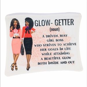 Glow-Getter Zippered Canvas Bag